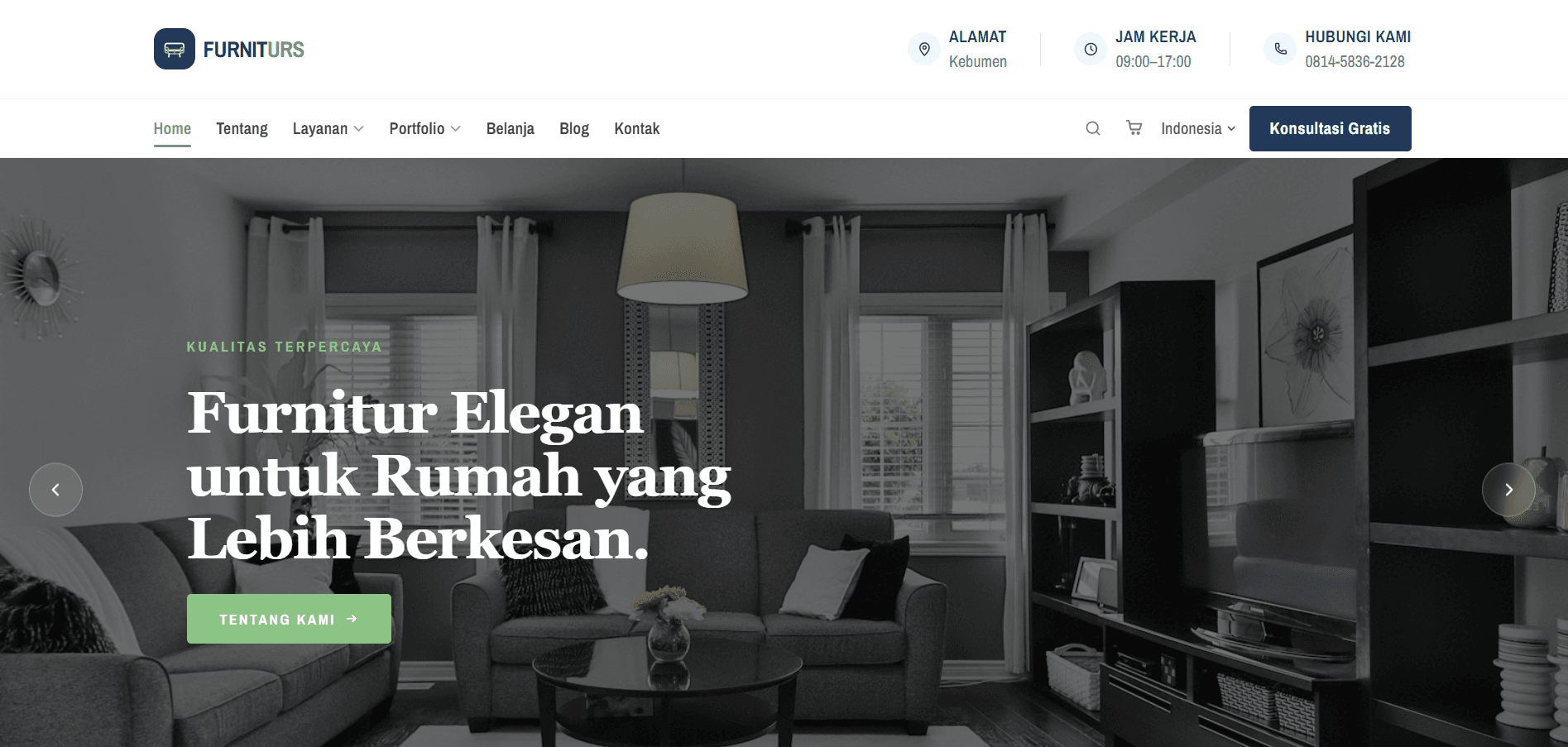 Website Furnitur
